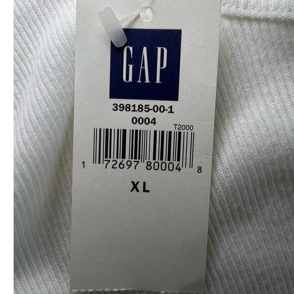 Lot of 2 Ribbed Tank Tops Plunging Neckline Beaded White & Maroon size XL, 14/16 - Picture 5 of 11